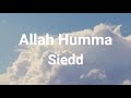 Siedd - Allah Humma // lyrics