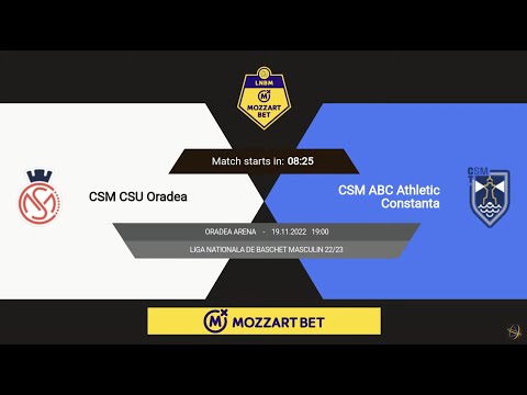LNBM MOZZART 2022-2023: CSM CSU Oradea - CSM Athletic Constanța