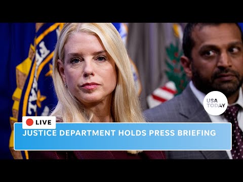 Live: Attorney General Pam Bondi, FBI Director Kash Patel announce arrest in Jan. 6 pipe bomb case