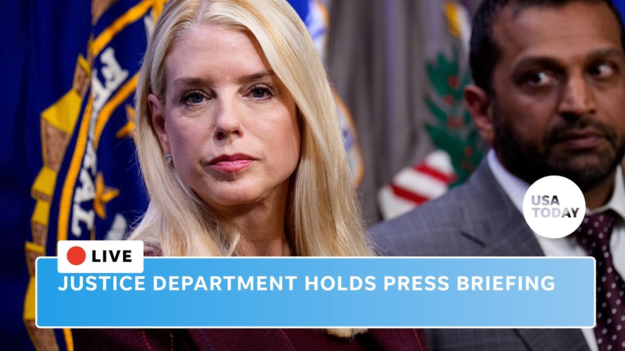 Live: Attorney General Pam Bondi, FBI Director Kash Patel announce arrest in Jan. 6 pipe bomb case