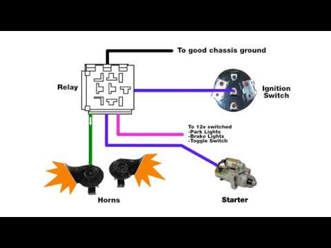 Classic Car Anti Theft Relay