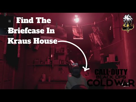 COD Black Ops Cold War - How to Find the Briefcase in Kraus House | Step-by-Step Guide 2023 | 1080p