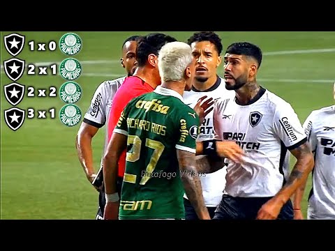 A "VINGANÇA" do Botafogo sobre o Palmeiras em 2024
