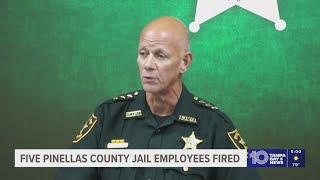 5 Pinellas County Sheriff's Office deputies fired, accused of harassing inmates