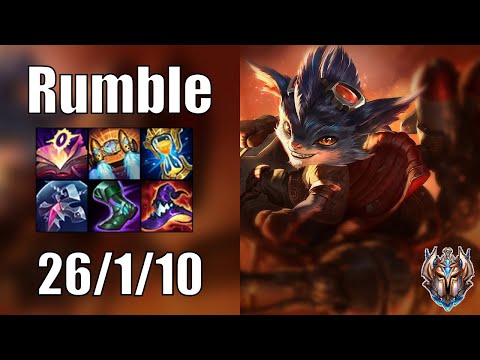 Rumble vs Karthus JUNGLE - Patch 12.7 euw1 CHALLENGER