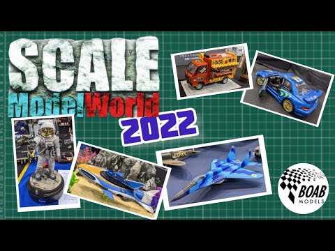 IPMS Scale Model World 2022 - BOAB VLOG - 3 Halls of Modelling Magic!