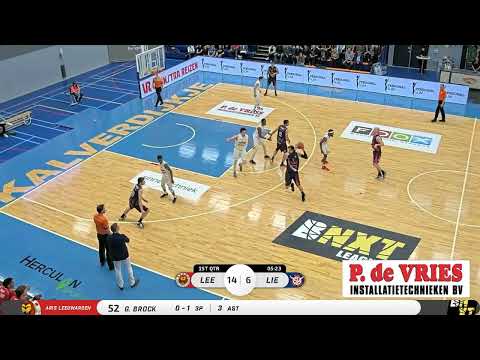 ARIS LEEUWARDEN vs LIEGE BASKET