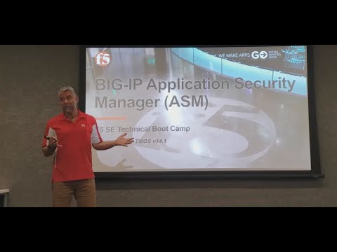 F5 3-day Partner Boot Camp - BIG-IP ASM (v14.1) Lesson 1