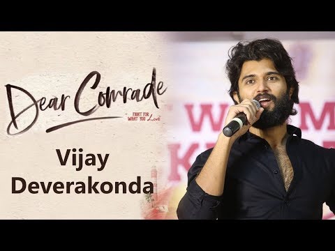 Vijay Deverakonda About Dear Comrade At Success Meet