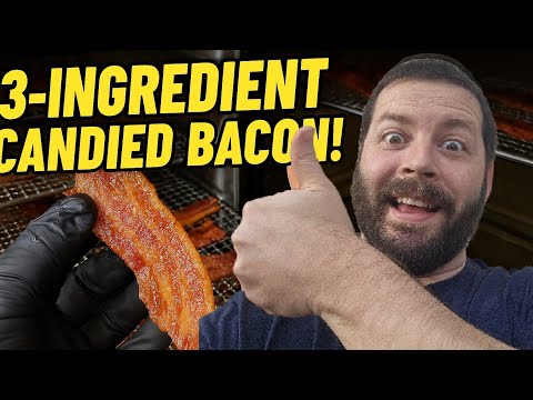 3 ingredient candied bacon! So easy.