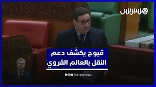 قيوح يكشف الموافقة على أزيد من 600 رخصة جديدة للنقل بالعالم القروي thumbnail