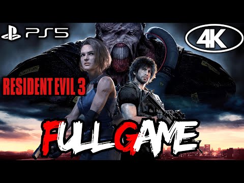 Resident Evil 3 Remake PS5 Gameplay Walkthrough FULL GAME (4K 60FPS) No Commentary 