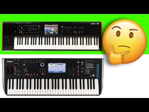 Yamaha MODX6 Synthesizer Workstation - Overview & Demo 