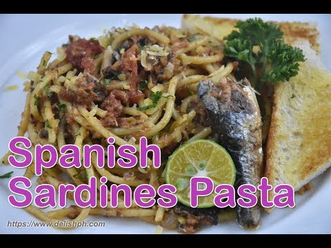 Spanish Sardines Pasta Recipe | Delish PH