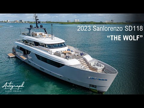 2023 Sanlorenzo SD118 "THE WOLF" Walkthrough - Autograph Yacht Group
