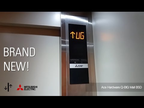 Mitsubishi MRL Elevator at AZKO - Q-BIG Mall BSD, Tangerang