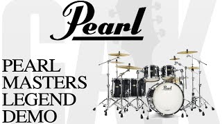 Video thumbnail for Pearl Masters Premium Legend Pearl Masters Demo Review by GAK