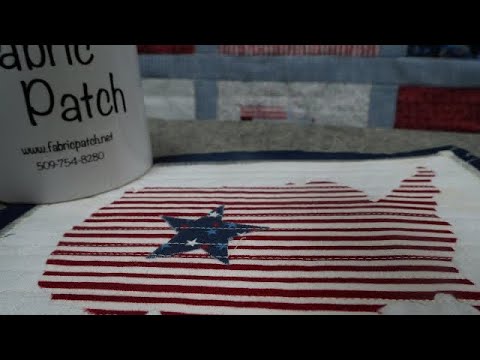 Quick Patriotic Mug Rug