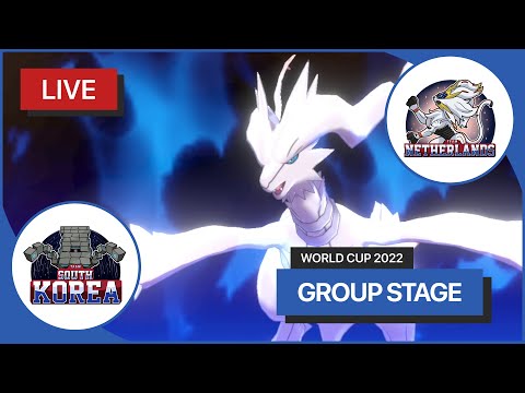 Wonseok Jung 🇰🇷 vs Bas Van Der Heijden 🇳🇱 - Group Stage - World Cup of Pokémon VGC 2022