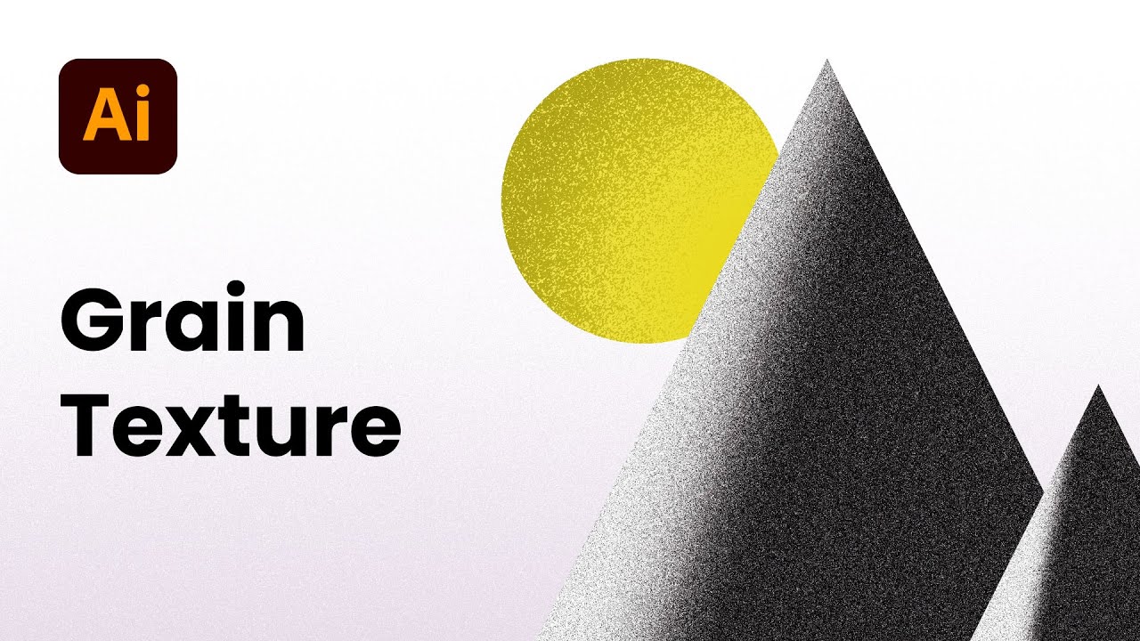 Add Grain Texture to Vector Art in Illustrator