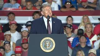 Trump rallies in Alabama, speaks on Iran, fuel prices