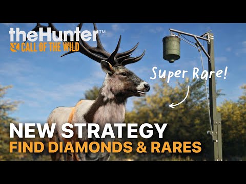 OP Method to Find Diamonds & Rares Finds a Hidden Super Rare on my Map | the Hunter Call of the Wild