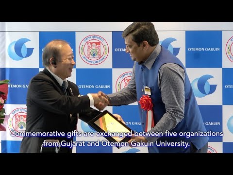 The 50th Anniv. of the Exchange Student Programme between Gujarat Univ. and Otemon Gakuin Univ.