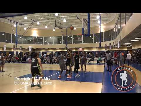 6'5 2022 DJ Nix displays UNIQUE versatility with BMAZE ELITE!