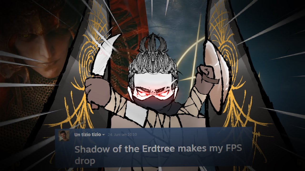 zerando a DLC de ELDEN RING com a PIOR classe do jogo