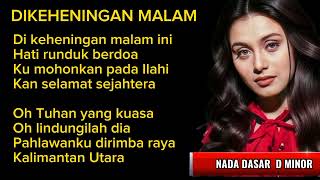 Download lagu Dikeheningan Malam Nada Dasar D Minor ( Anna Mathovani )@Karaoke_Aransemen mp3