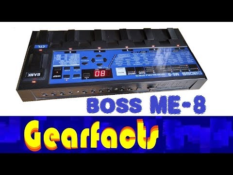 Boss ME-8, one of my favourite multi effects pedals!
