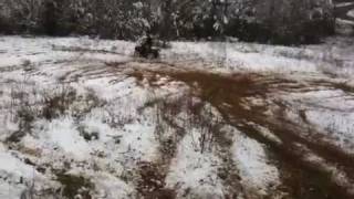 preview picture of video 'Rancher 420 snow riding'