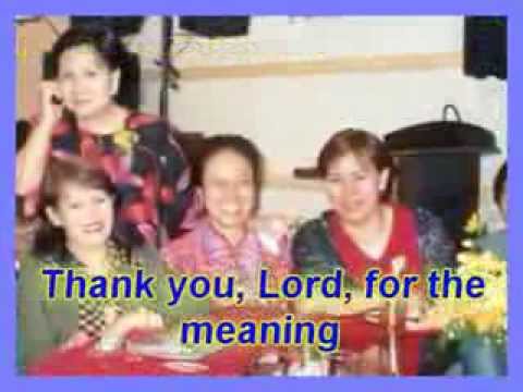 Thank You, Lord, Thanksgiving of Angeline Dy