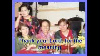 Thank You, Lord, Thanksgiving of Angeline Dy