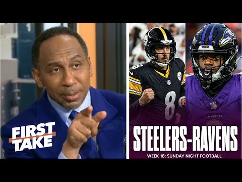 Lamar & Ravens are going to win AFC North! - Stephen A. rips Steelers after ugly loss to Browns
