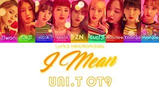 UNI.T - I Mean (With ZN) | Color Coded Lyrics [Han/Rom/Eng] (How Would OT9 Sing I MEAN)