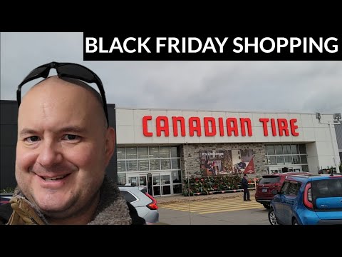 Black Friday Shopping Vlog At The Mall & Canadian Tire