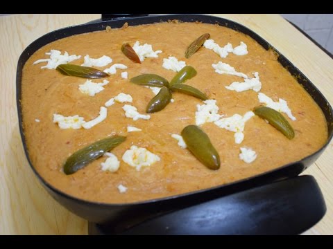 Spicy Refried Beans with Chorizo and Asadero Cheese, easy recipe