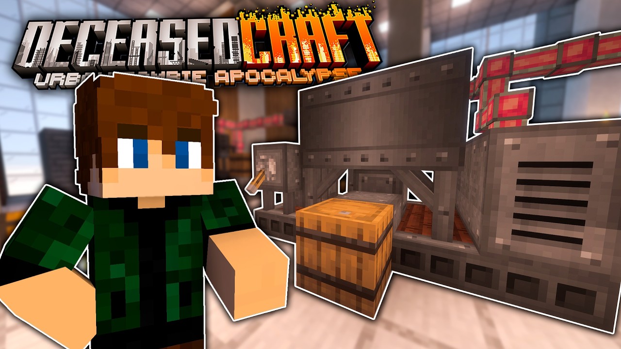 AGORA SIM!!! MÁQUINAS e NOVAS FARMS!!!! - Minecraft DeceasedCraft E13 (1.20.1)