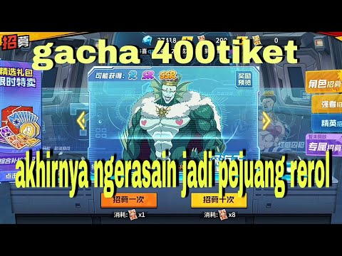 gacha 400 tiket di one puch man private server china v2