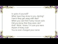 John Wesley Harding - You in Spite of Yourself Lyrics