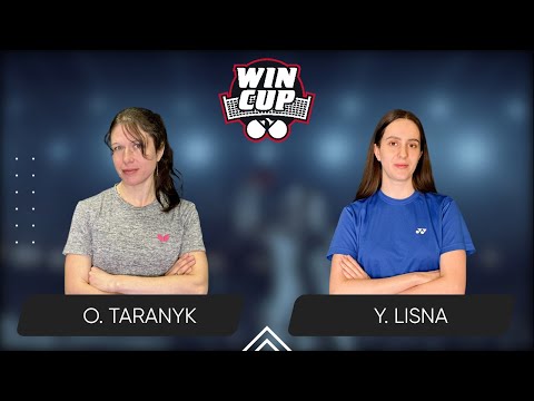 07:00 Olena Taranyk - Yaroslava Lisna 09.06.2025 WINCUP Women Professional TABLE 1