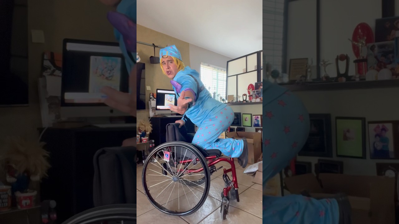 I finally cosplayed Johnny Joestar 💀 #jojosbizzareadventure