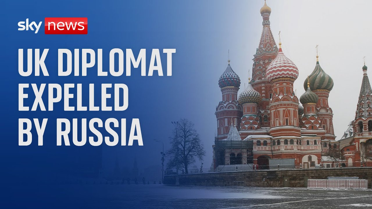Russia expels British diplomat for 'spying'
