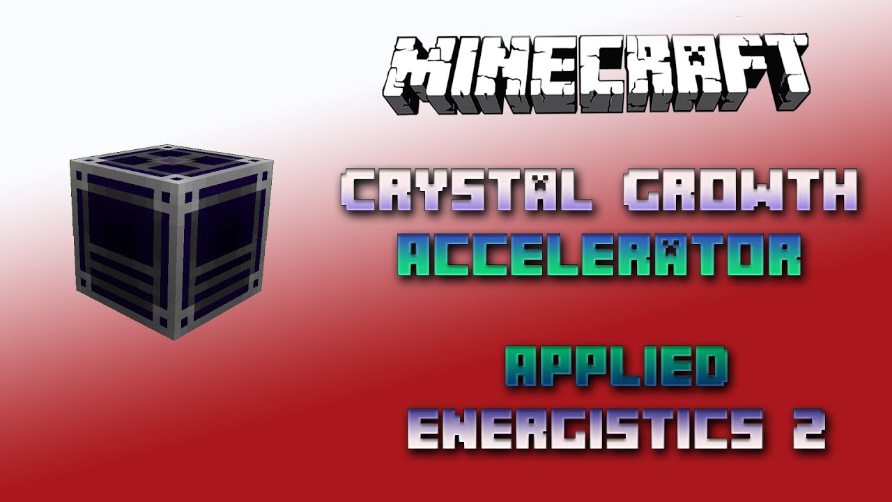 Crystal Growth Accelerator 📀 Minecraft Applied Energistics Tutorial 📀 English 📀 #Minecraft