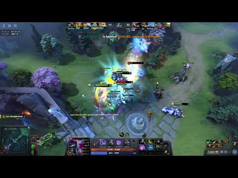 Team Spirit YATORO RAMPAGE with Faceless Void training for The International 2022 - Public game