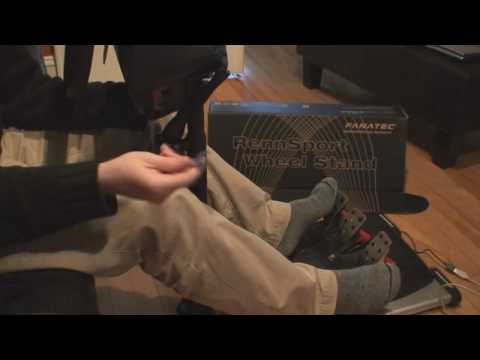 Review of Fanatec RennSport Wheel Stand with Logitech G25 (HD)