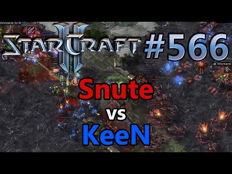 Snute (Z) vs KeeN (T) | Starcraft 2: Replay-Cast #566