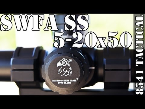 SWFA SS 5-20x50mm HD Rifle Scope Review - Super Sniper