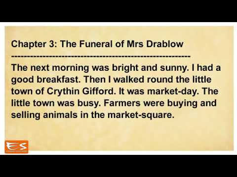 Learn English Through Story. The woman in black